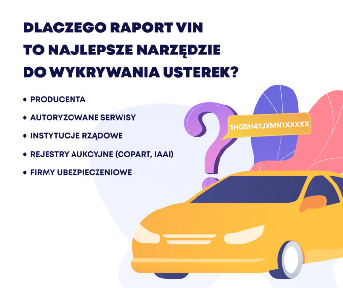 Dlaczego raport VIN to najlepsze narzędzie do wykrywania usterek